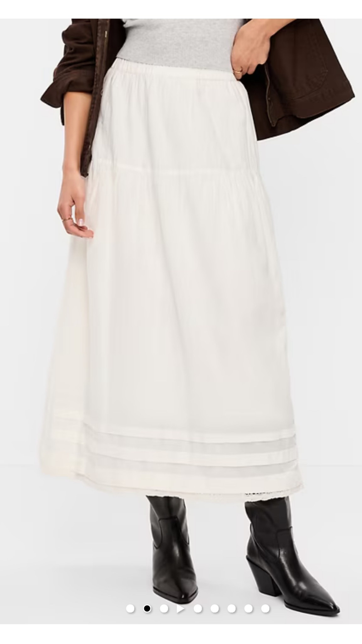 Loving this white maxi skirt for spring!!! 😍🤍 on sale for 50% off! 🎉

#LTKootd #LTKSeasonal #LTKSaleAlert