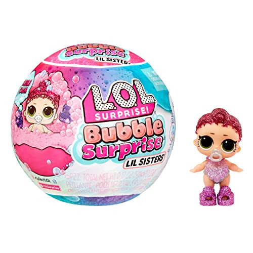 L.O.L. Surprise! LOL Surprise Bubble Foam Lil Sisters Doll - Collectible Baby Sister Great Gift for Girls Age 4+ | Amazon (US)
