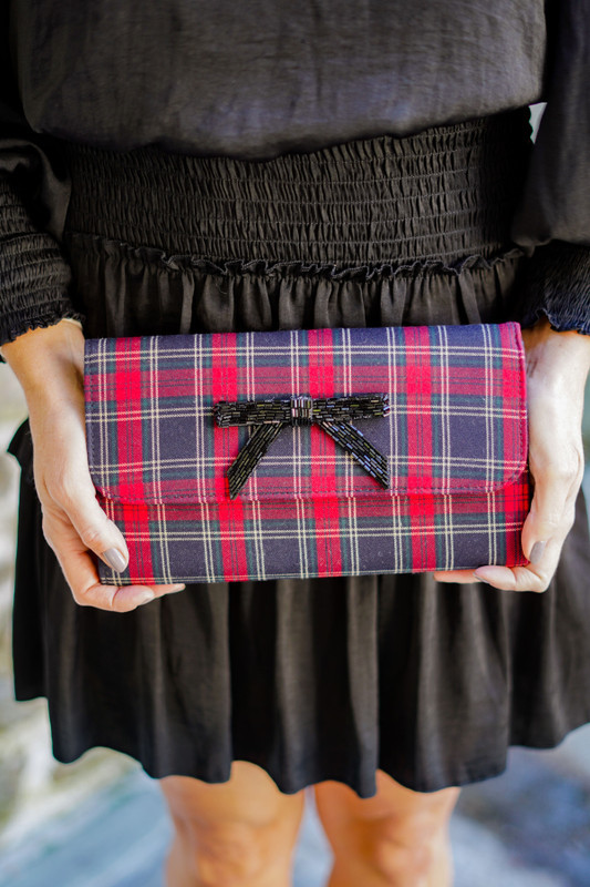 Avery - Plaid Clutch | Lisi Lerch Inc