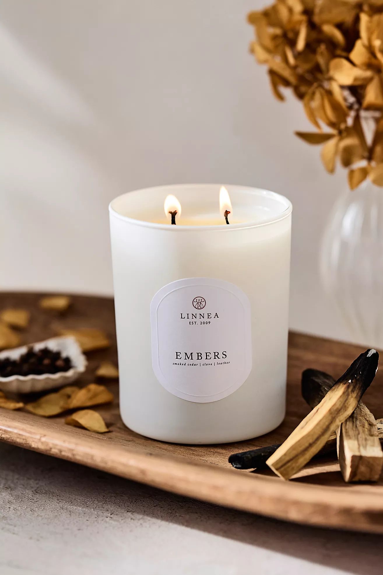 Linnea Candle, Embers | Anthropologie (US)
