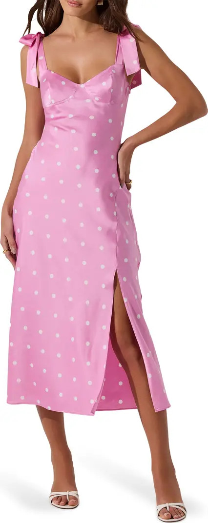 Bow Strap Satin Dress | Nordstrom Rack