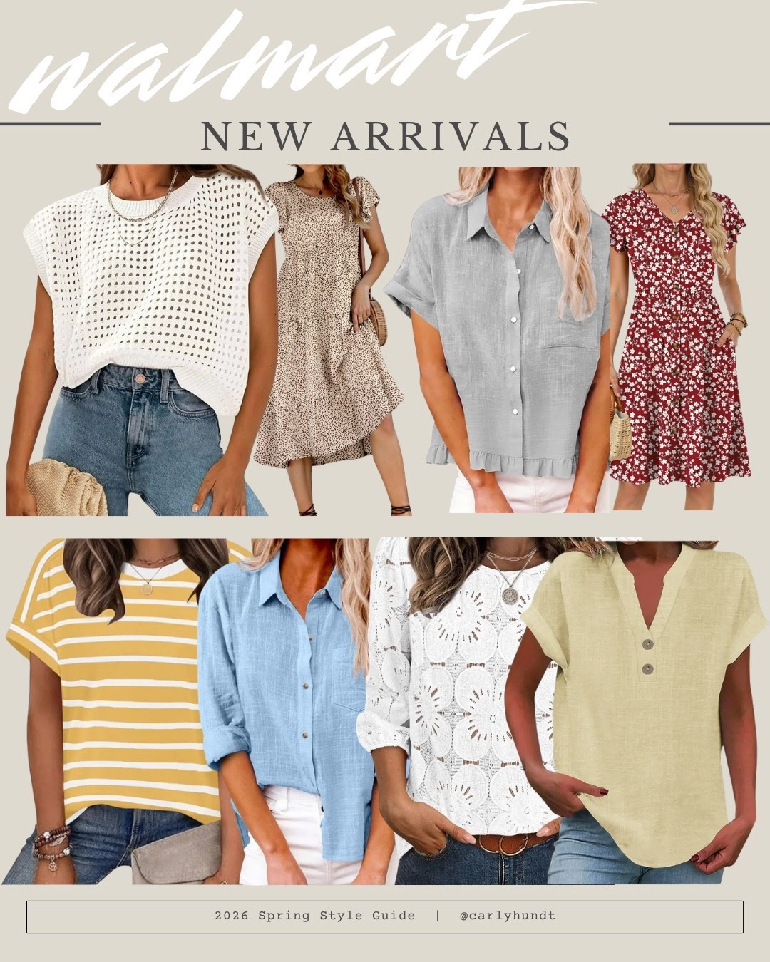 New arrivals at Walmart


#LTKgrwm #LTKSeasonal #LTKootd