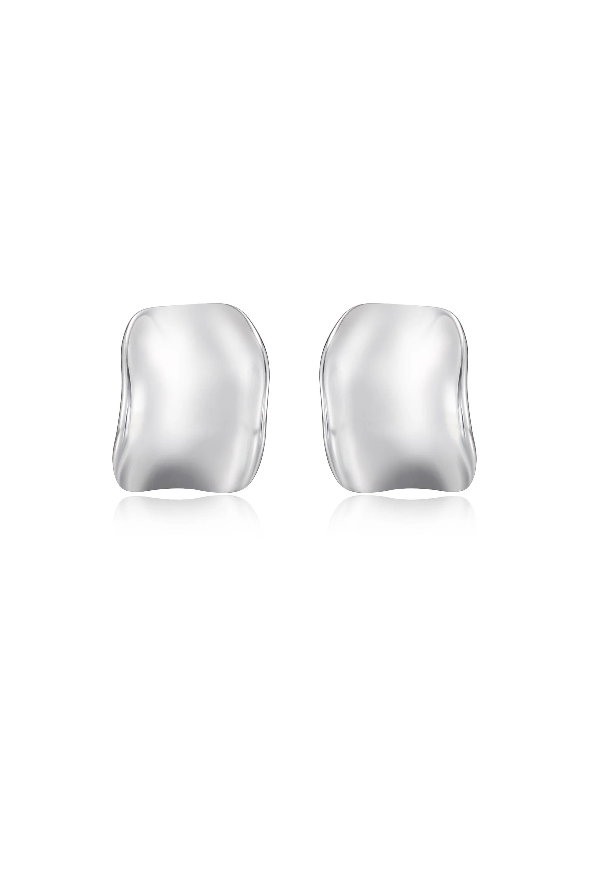 Curved Stud Earrings | Ettika