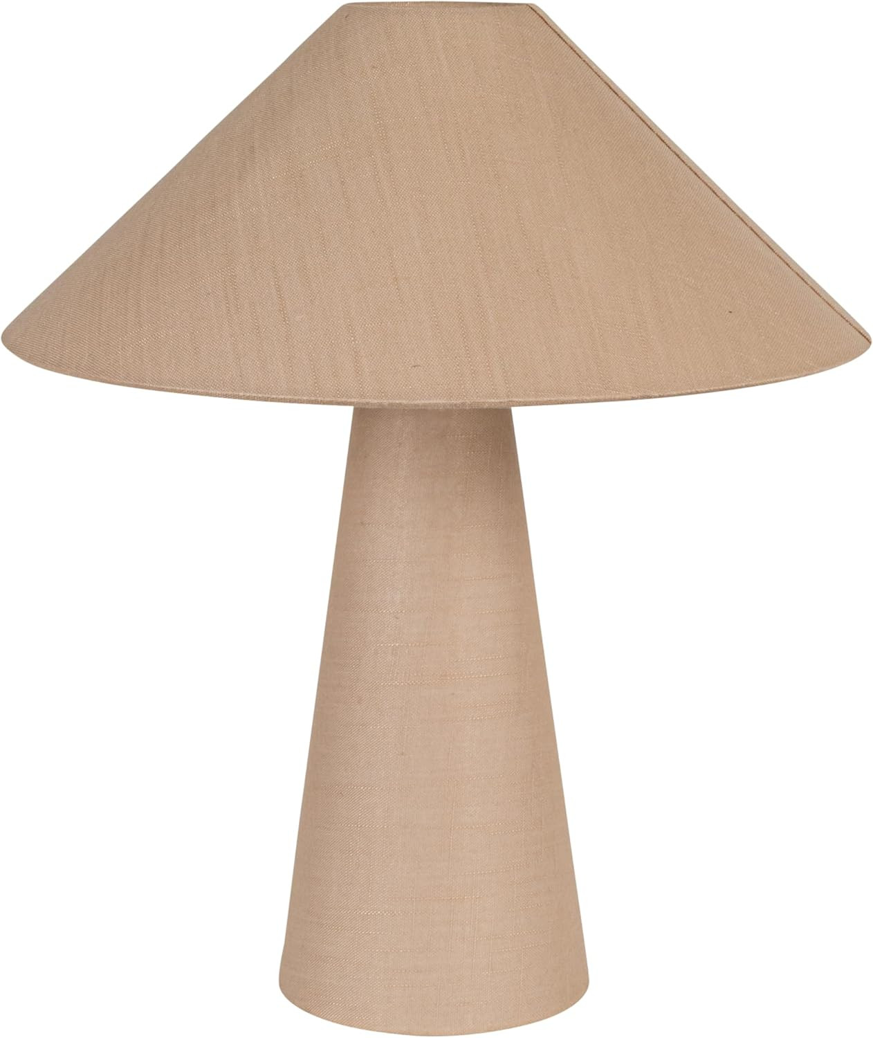 Bloomingville 25 Watt Lumina Natural Linen Table Lamp, Natural | Amazon (US)