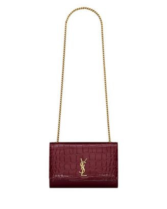 New Kate Small in Crocodile-Embossed Patent Leather | Bloomingdale's (US)