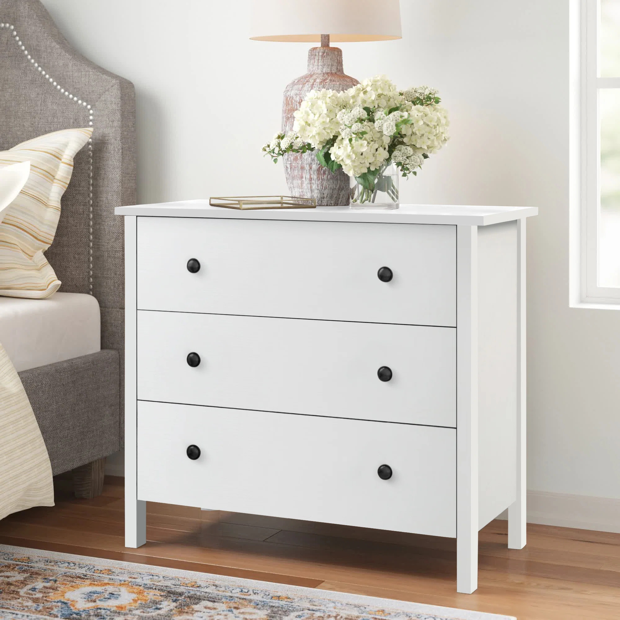 Laurel Foundry Modern Farmhouse® Studley 3 - Drawer Bachelor's Chest & Reviews | Wayfair | Wayfair North America