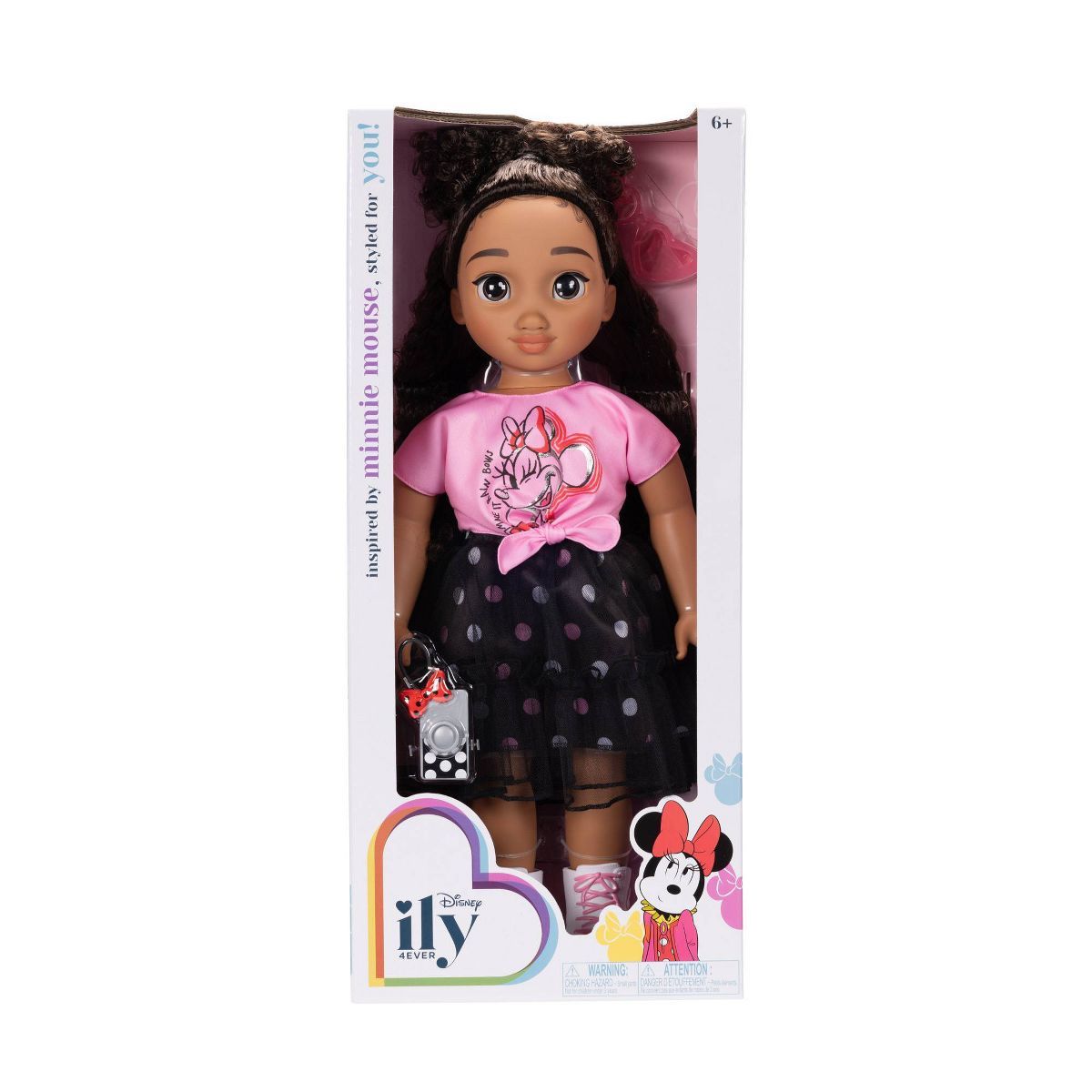 Disney ily 4EVER Inspired by Minnie Mouse 18" Doll Pink Top | Target