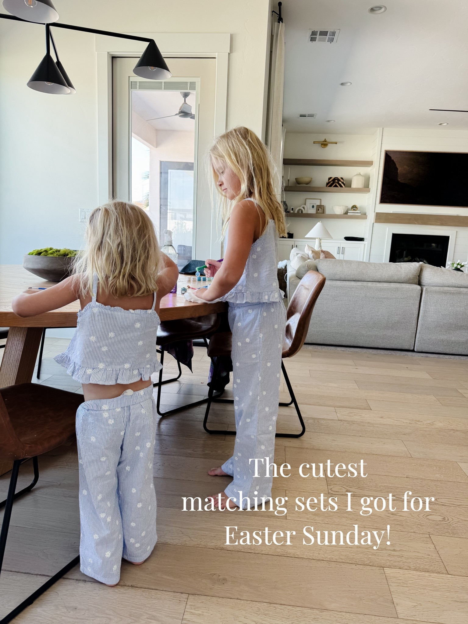 H&M is having a huge sale! And couldn’t resist these cute springy sets for my girls! 
Major Easter Sunday egg hunt vibes! I love the pink set as well! 

#LTKKids #LTKmomlife #LTKSaleAlert