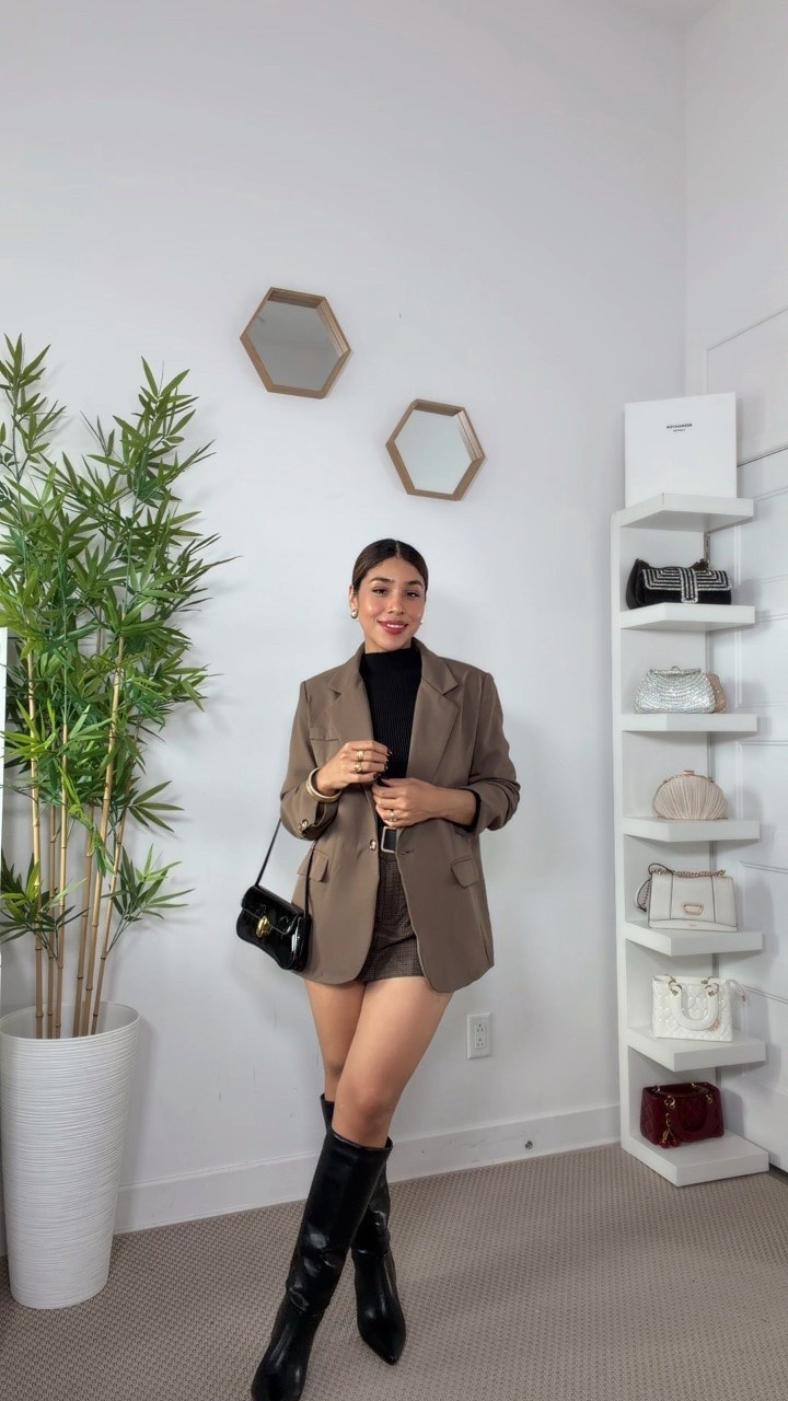 OOTD INspo chicas estoy usando talla S y M en blazer

#LTKcanada #LTKfall #LTKstyletip