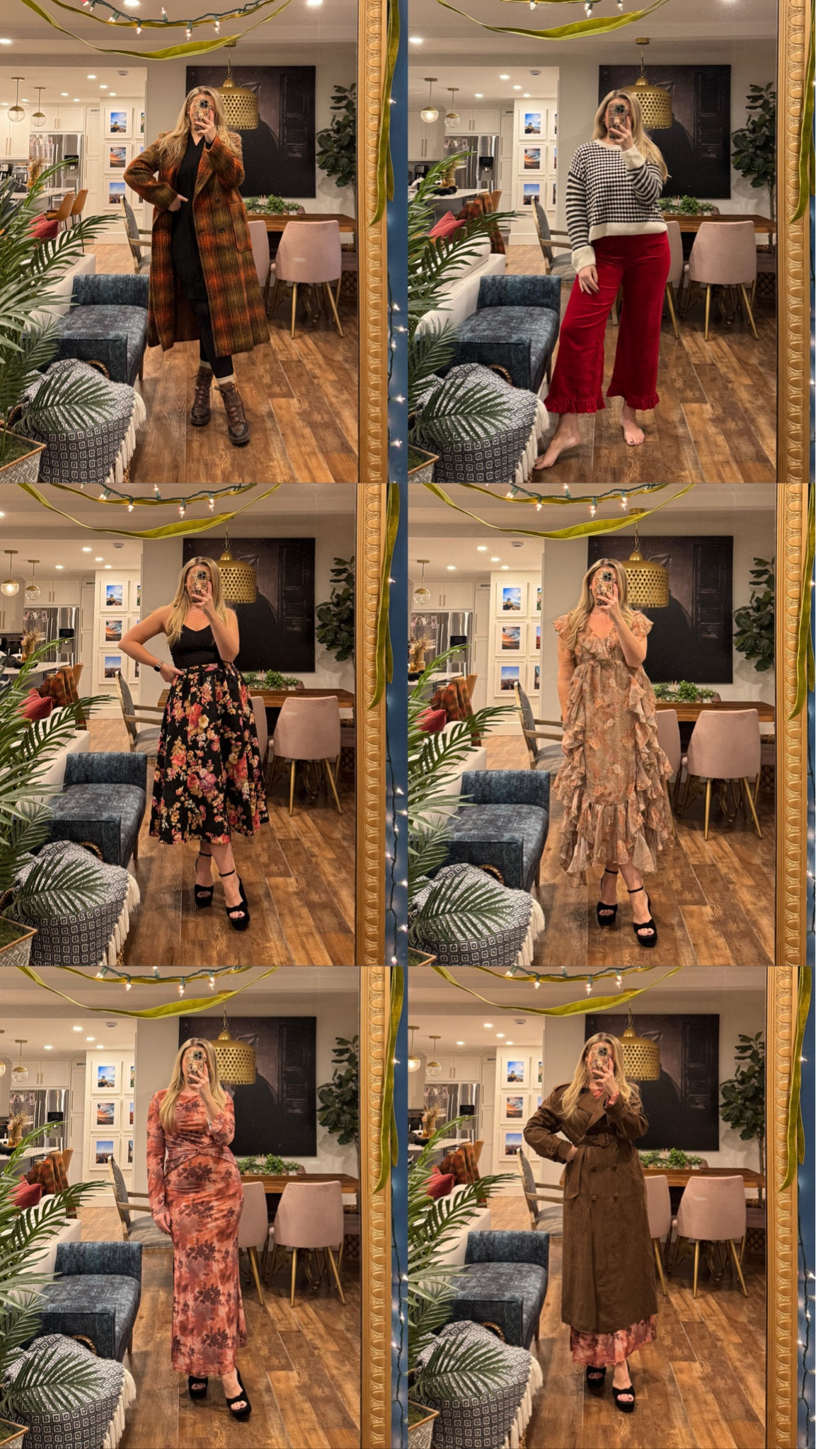 Everything I rented to wear this December as a girl in her late 30s with nothing to do 🤪🤷🏼‍♀️ December clothing rentals, linked everything available to shop! holiday outfits womens 

 #LTKHoliday #LTKootd #LTKMidsize