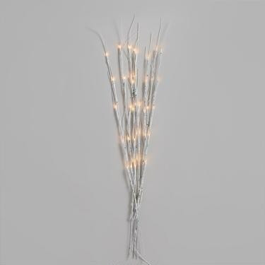 White Birch Micro LED 40 Bulb Battery Operated Branch Decor | World Market