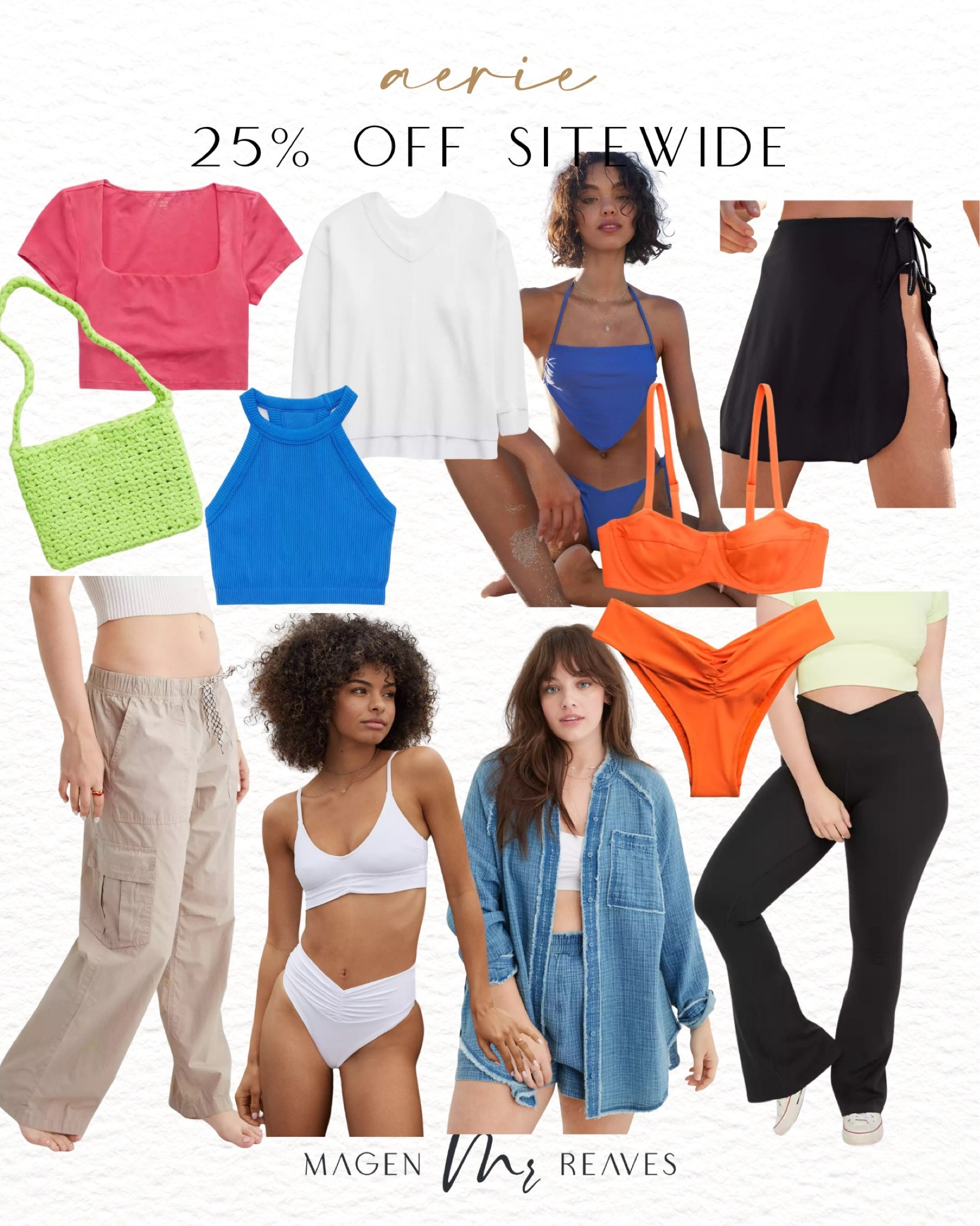 Aerie - 25% off sitewide - sale alert - sale finds - sale must haves - swim on sale 

#LTKsalealert #LTKSale #LTKswim