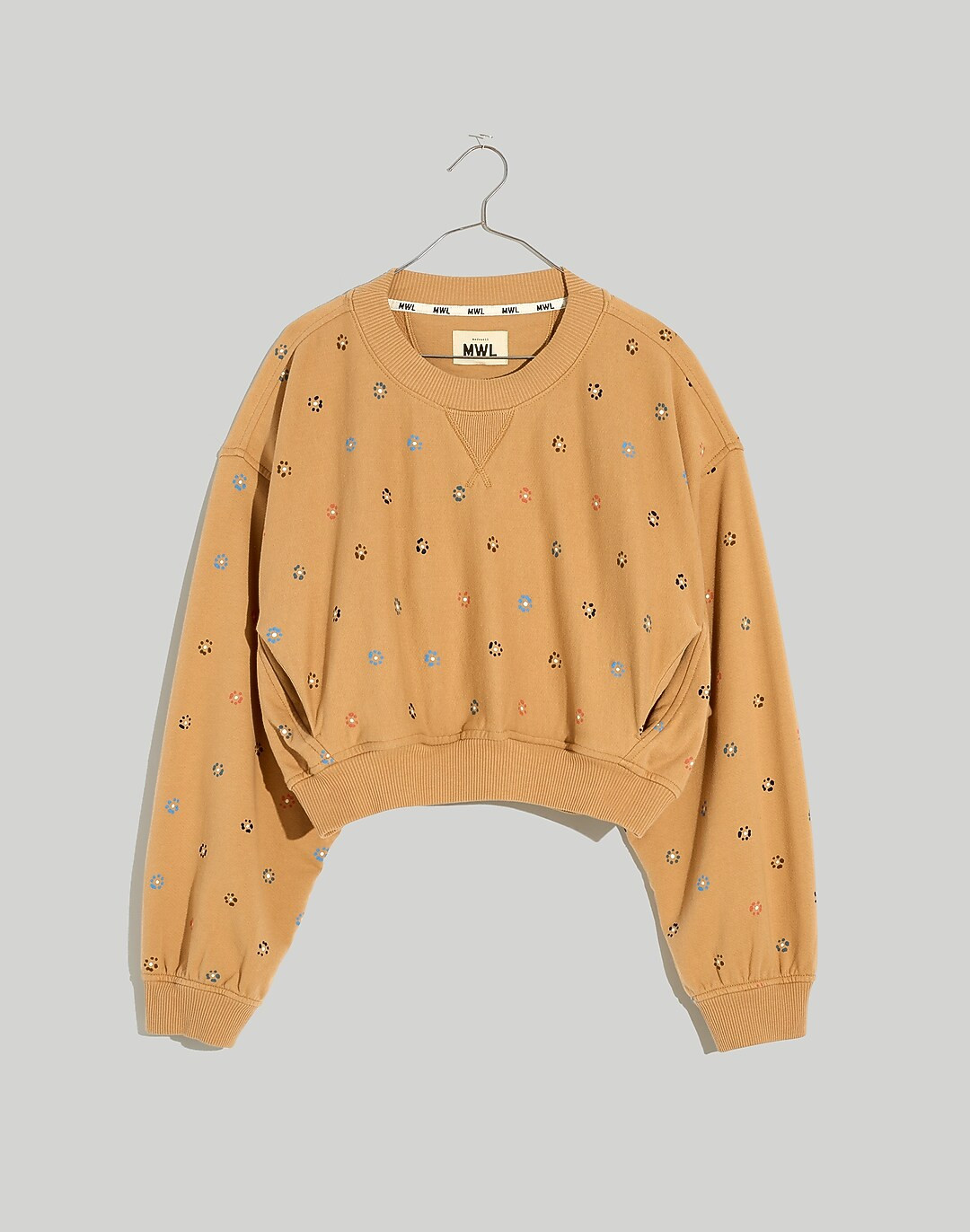 MWL Terry Sweatshirt in Dot Daisy | Madewell