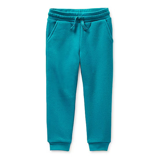 Okie Dokie Toddler Girls Jogger Cuffed Fleece Sweatpant | JCPenney