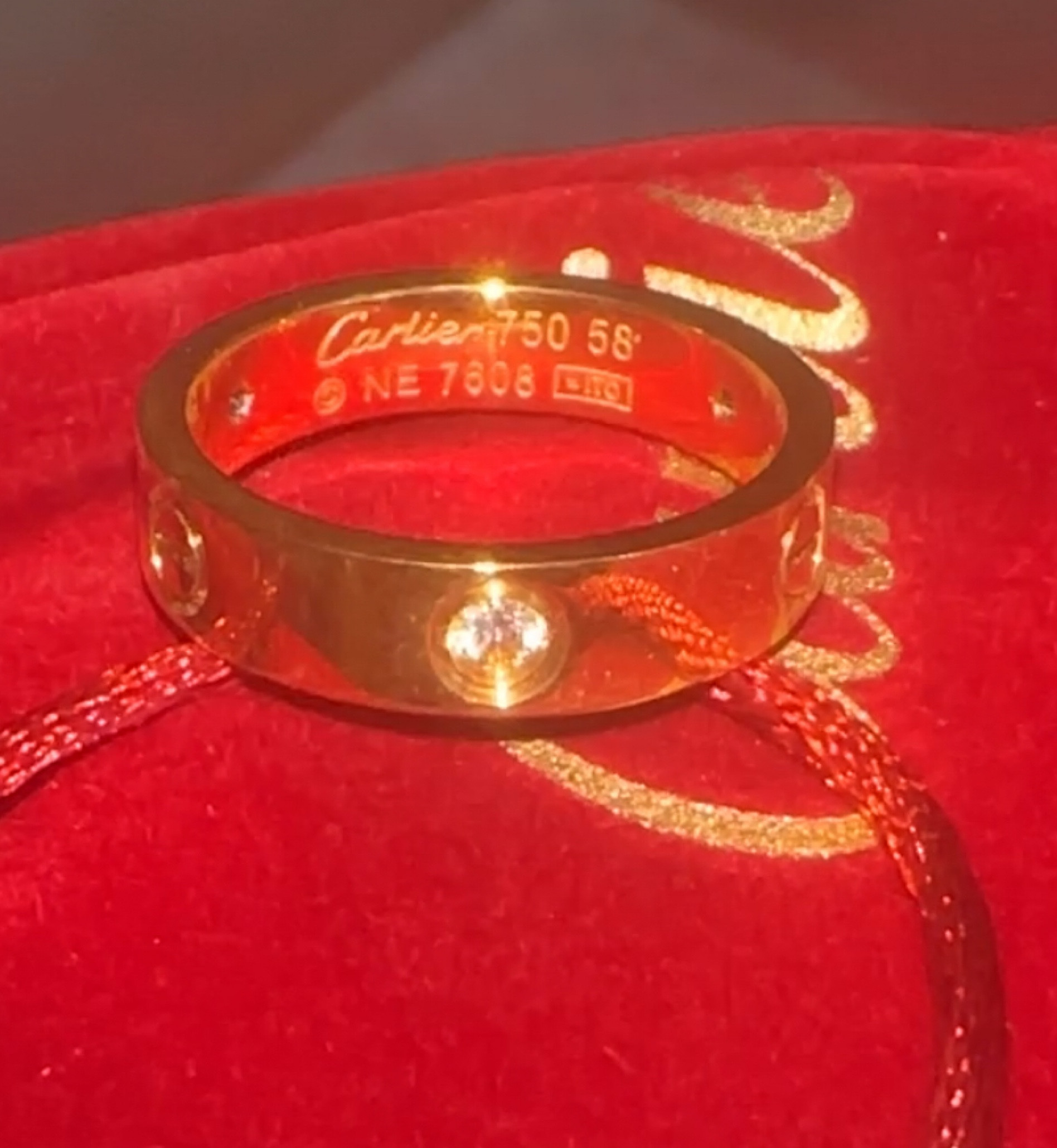 Cartier Love ring with diamonds(  4)

#LTKstyletip