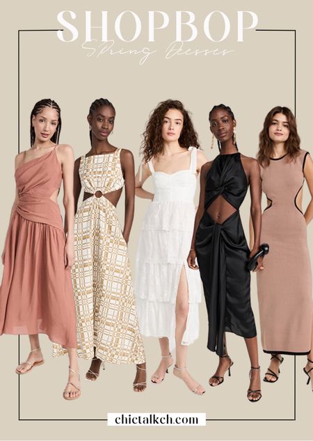 If you are looking for neutral
Dresses for spring and summer these options via Shopbop are perfect! 

#LTKFind #LTKstyletip #LTKwedding