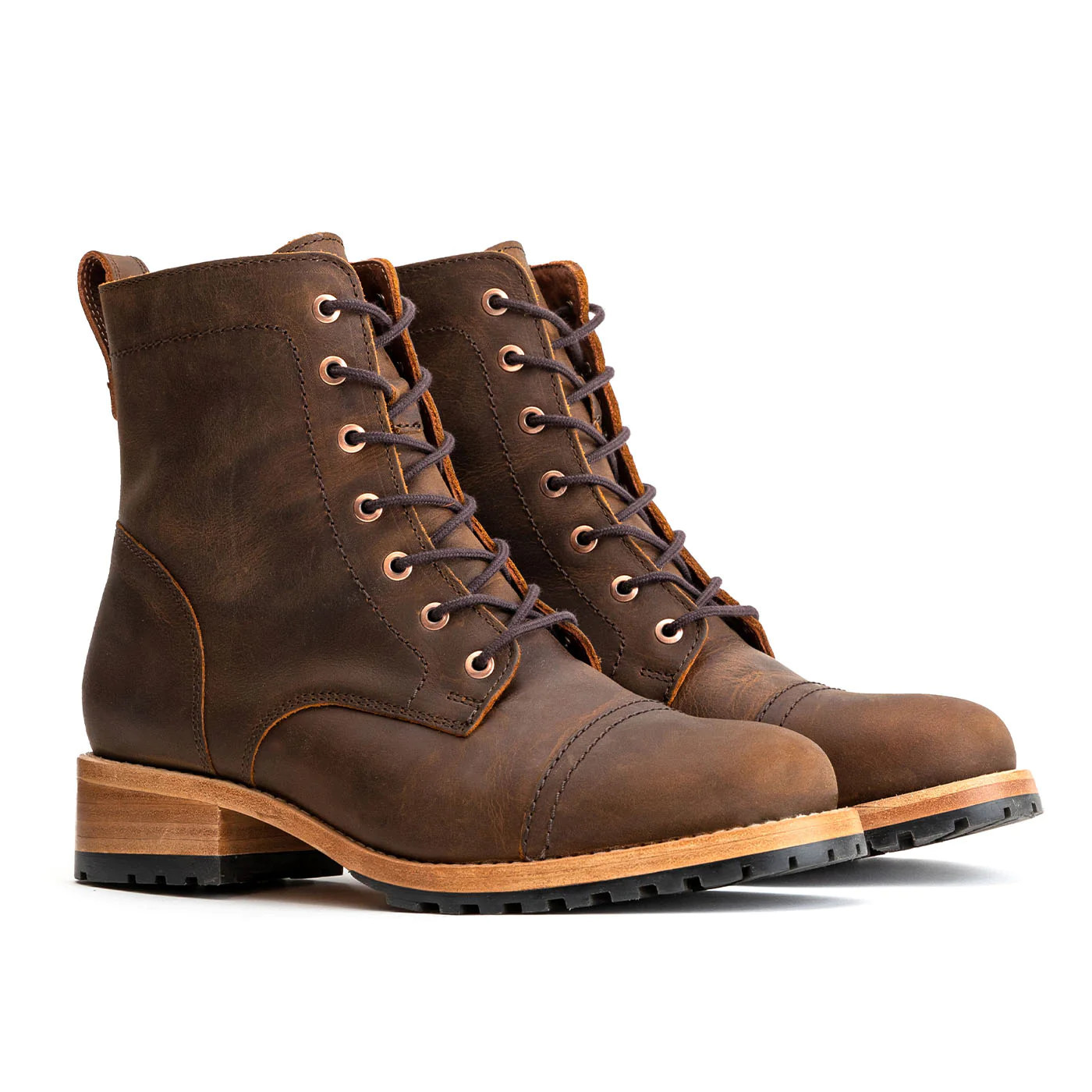 'Almost Perfect' Women's Lace-up Boot | Portland Leather Goods (US)