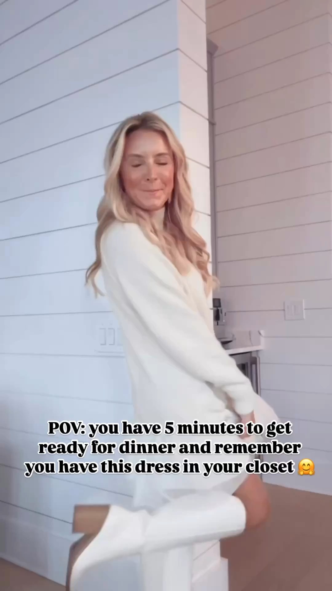 The cutest dress from Anthropologie! Wearing an XS. Size up for length. Perfect winter white find.

#LTKootd #LTKgrwm #LTKSeasonal