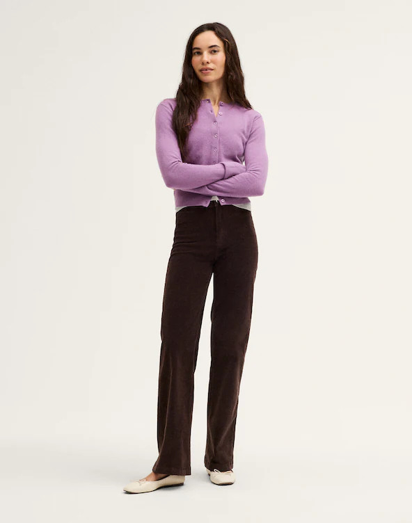 The Short Wide-Leg Pant in Corduroy | Madewell