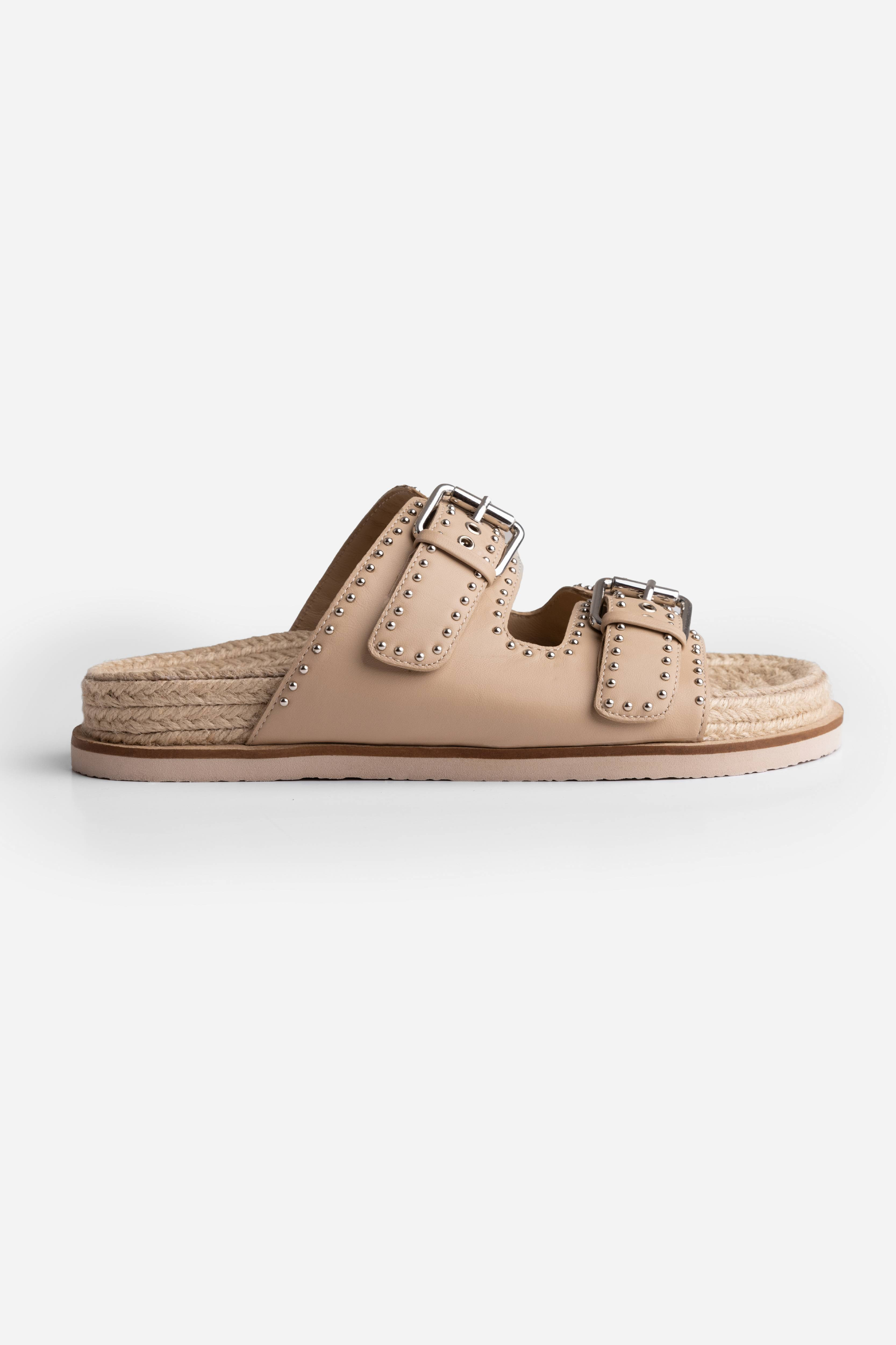 STUDDED EVERYDAY BUCKLE SLIDE | Johnny Was | Johnny Was