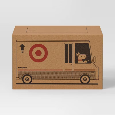 5"x4.75" Bullseye Delivery Truck Christmas Gift Box - Wondershop™ | Target