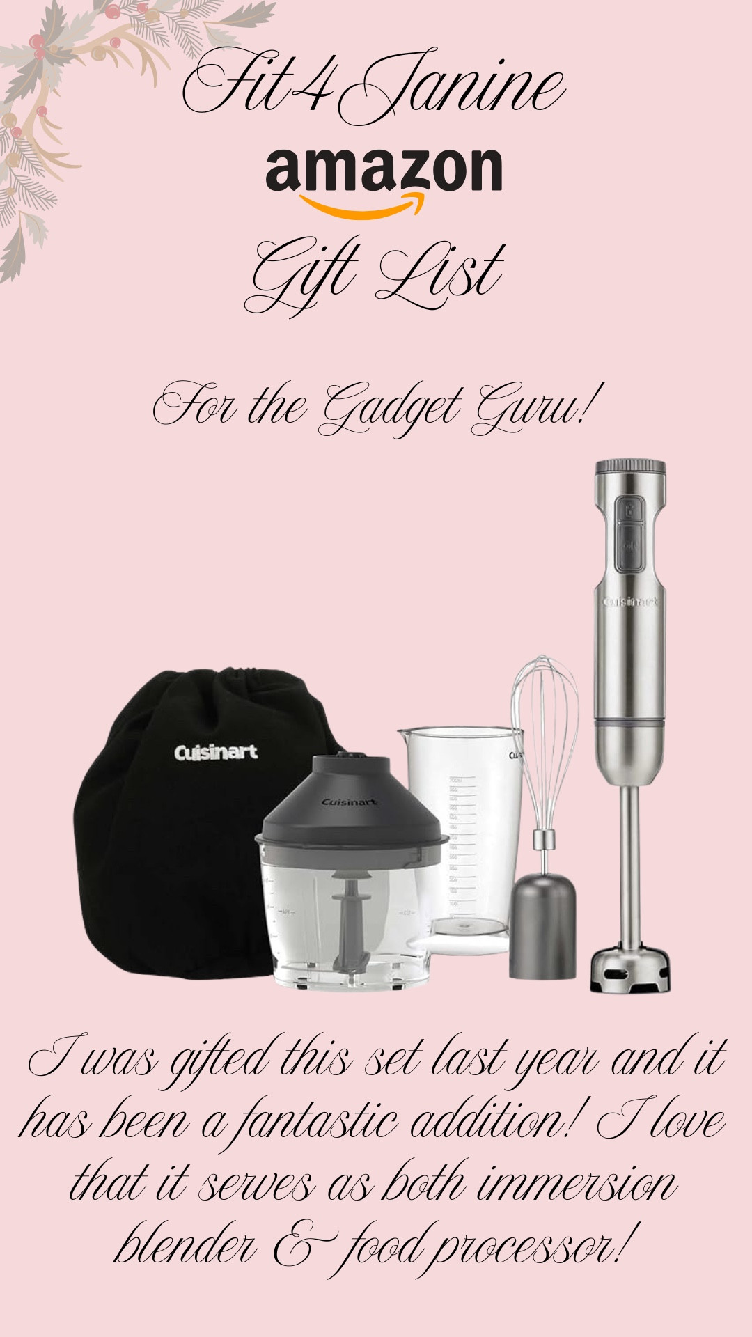 A two in one kitchen gadget that will be something you use on repeat day after day! 

Fit4Janine, Amazon, Cuisinart, Gift Guide, Holiday

#LTKFindsUnder100 #LTKGiftGuide #LTKHoliday