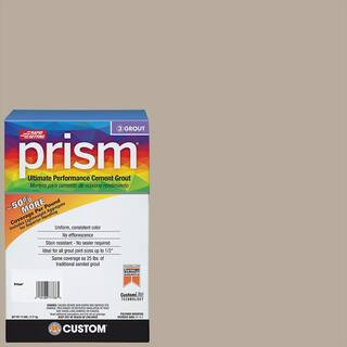 Prism #386 Oyster Gray 17 lb. Ultimate Performance Grout | The Home Depot