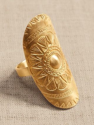 Tulum Brass Statement Ring | Aureus + Argent | Banana Republic (US)