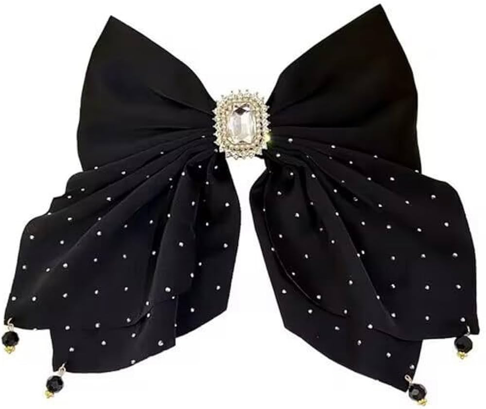 Women Bow Ponytail Hair Clip Bowknot Birthday Gift Butterfly Handmade Hair Accessories Barrettes | Amazon (US)