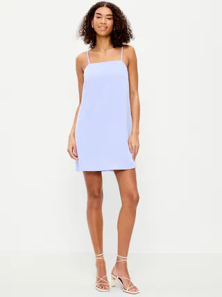 Strappy Mini Shift Dress | Old Navy (CA)