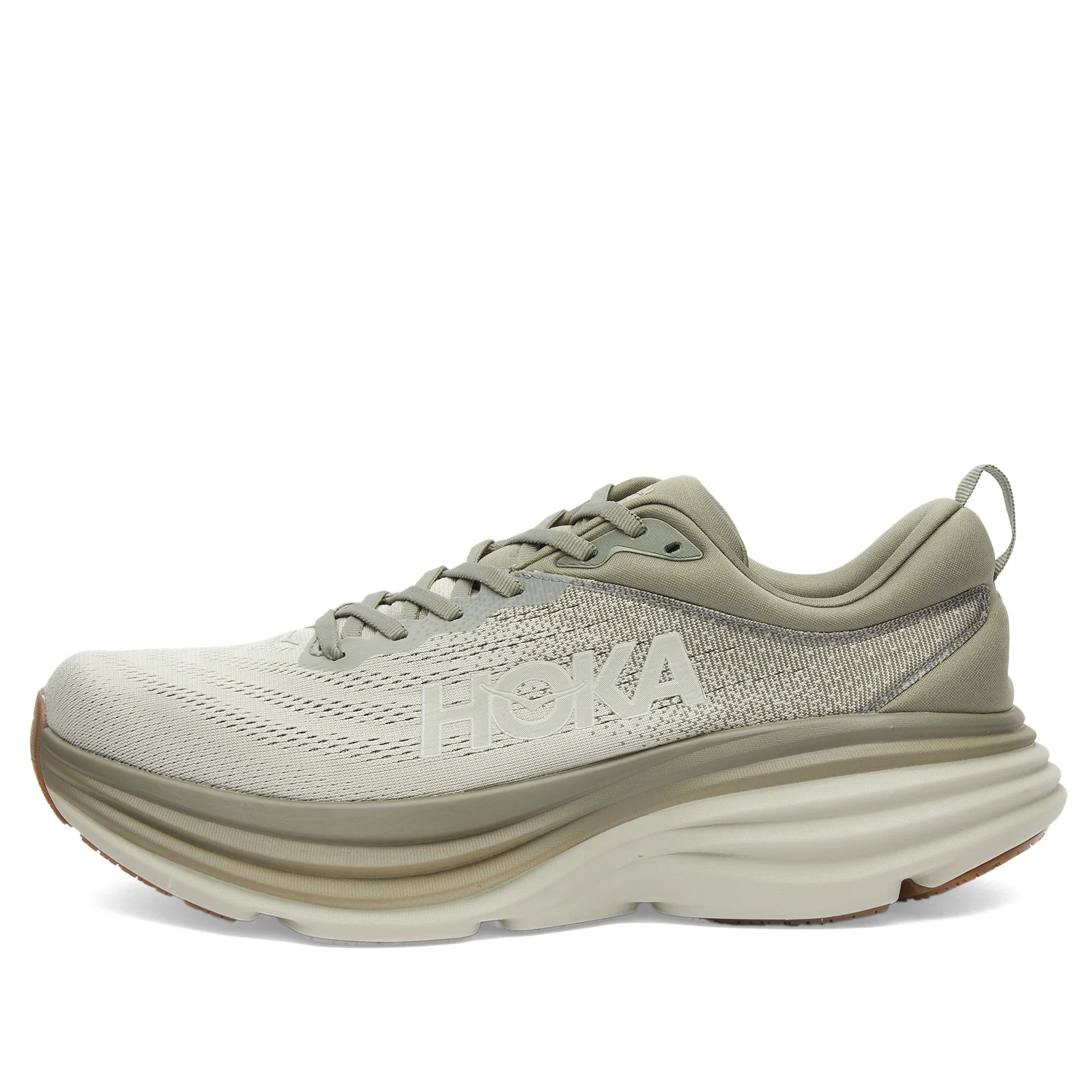 Hoka One One Men's Bondi 8 Slate/Barley | END. Clothing