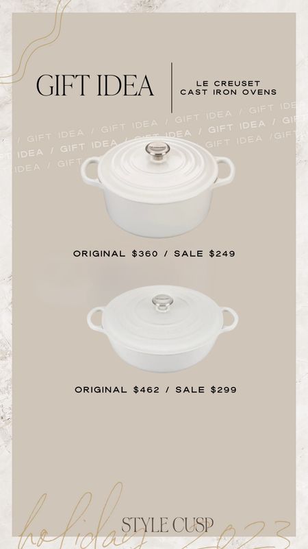 SALE! Le Creuset Dutch Oven & Chef’s Oven! Now is the time to get these for yourself and/or gifts!

Kitchen must have, cookware, bakeware, le creuset sale, host gift, hostess gift, Christmas gift, Nordstrom sale 

#LTKsalealert #LTKhome #LTKCyberWeek