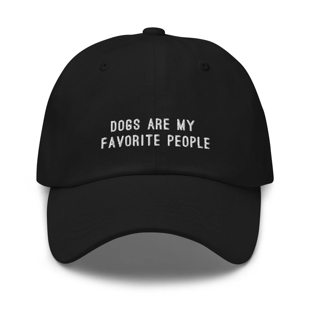 Dogs Are My Favorite People, Dad hat, Dog Dad Hat, Pet Parent Gift | Etsy (US)