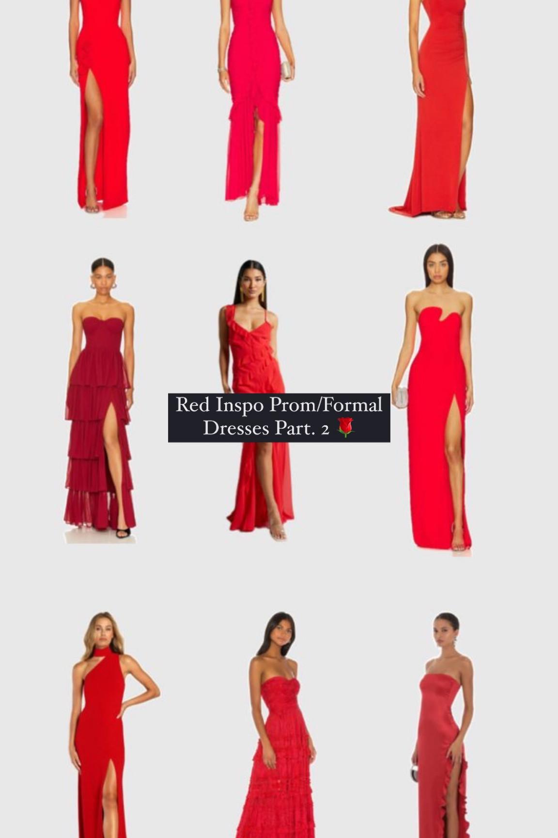 The cutest prom/formal dress to wear!!! Theme: Red ♥️🌹