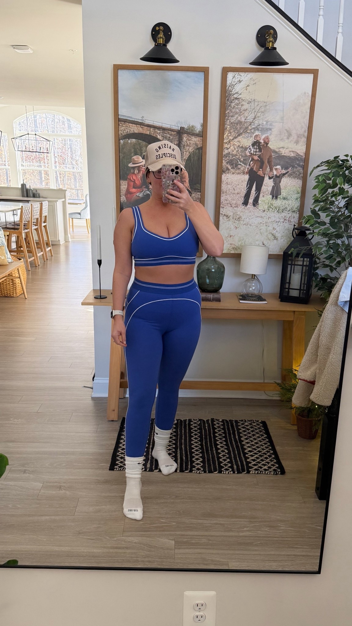 Wearing size medium 

#LTKfitnessgoals #LTKActive #LTKMidsize