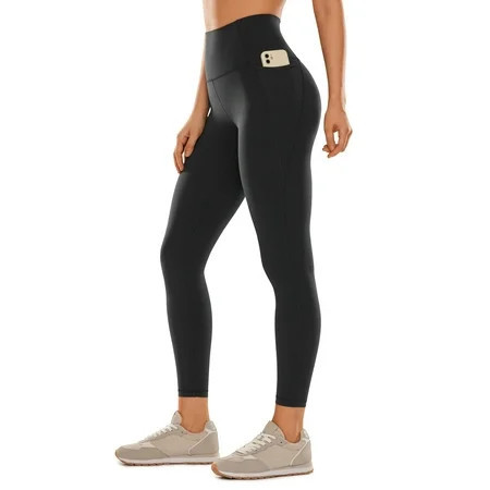 CRZ YOGA Womens Butterluxe Workout Leggings 25 Inches High Waisted Gym Yoga Pants with Pockets | Walmart (US)