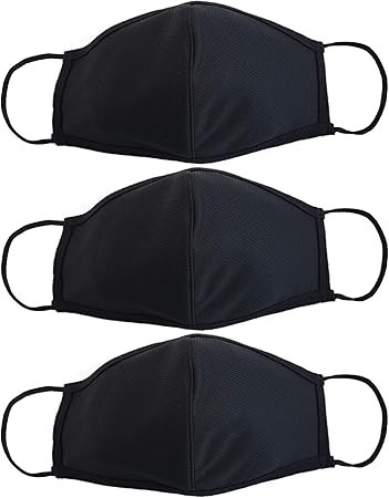 EnerPlex Premium 3-Ply Reusable Face Mask Available in Multiple Sizes - Breathable Comfort, Non-S... | Amazon (US)