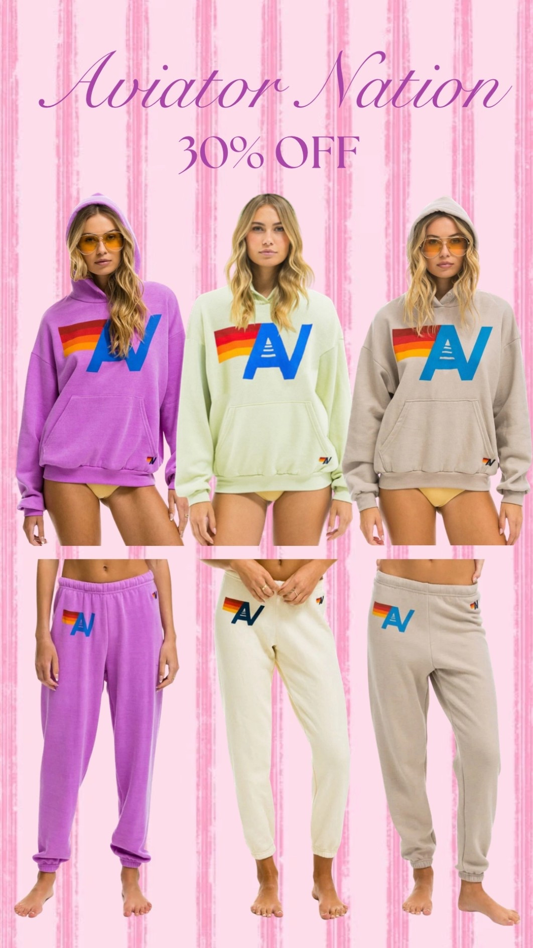 Aviator nation 30% off

#LTKSaleAlert #LTKSeasonal #LTKootd