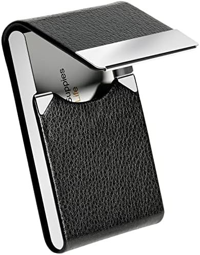 MaxGear Business Card Holder, PU Leather Business Card Case Pocket Card Holders for Men or Women,... | Amazon (US)