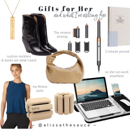Gifts for Her
Plus what I’m asking for!
Splurge worthy gifts, workout outfits on sale, daily 5 minute journal and the sweet personalized necklace I’m eyeing. Already have the Dyson Airwrap? You can buy the latest attachments 

#LTKHoliday #LTKCyberweek #LTKGiftGuide