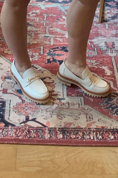 Amazon Loafers / Fall Shoes / Women’s Shoes / White Loafers 

so comfortable - size down a half size! very roomy. 

#LTKfindsunder100 #LTKxPrime #LTKGiftGuide