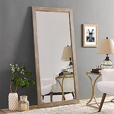 Naomi Home Rustic Floor Mirror Natural/66 x 32" | Amazon (US)