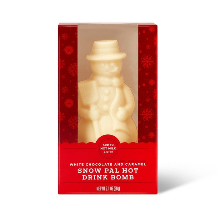 Holiday White Chocolate and Caramel Snow Pal Hot Drink Bomb - 2.1oz - Wondershop&#8482; | Target