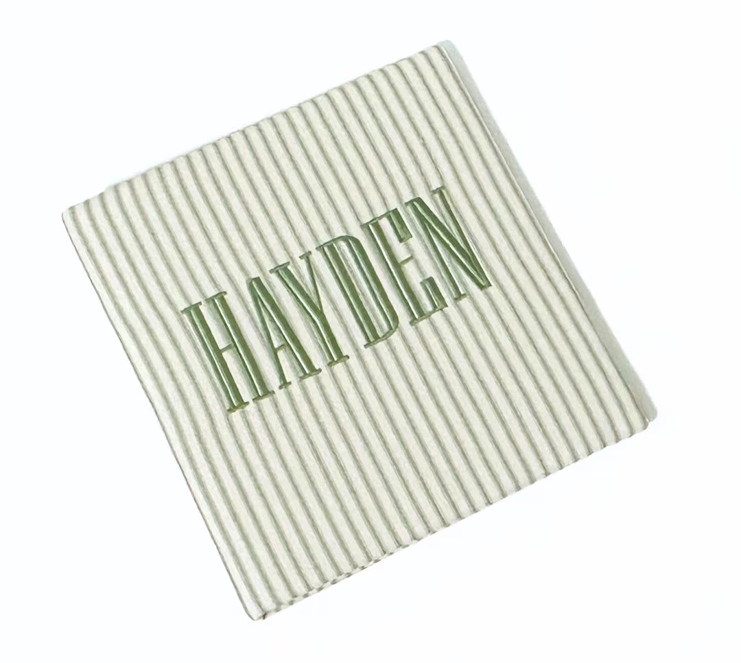 Monogrammed Baby Book: Personalized Scrapbook, Fits 8.5x11 Inserts - Etsy | Etsy (US)