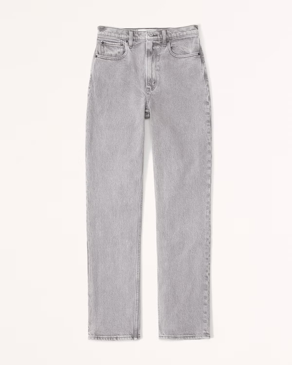Ultra High Rise 90s Straight Jean | Abercrombie & Fitch (US)