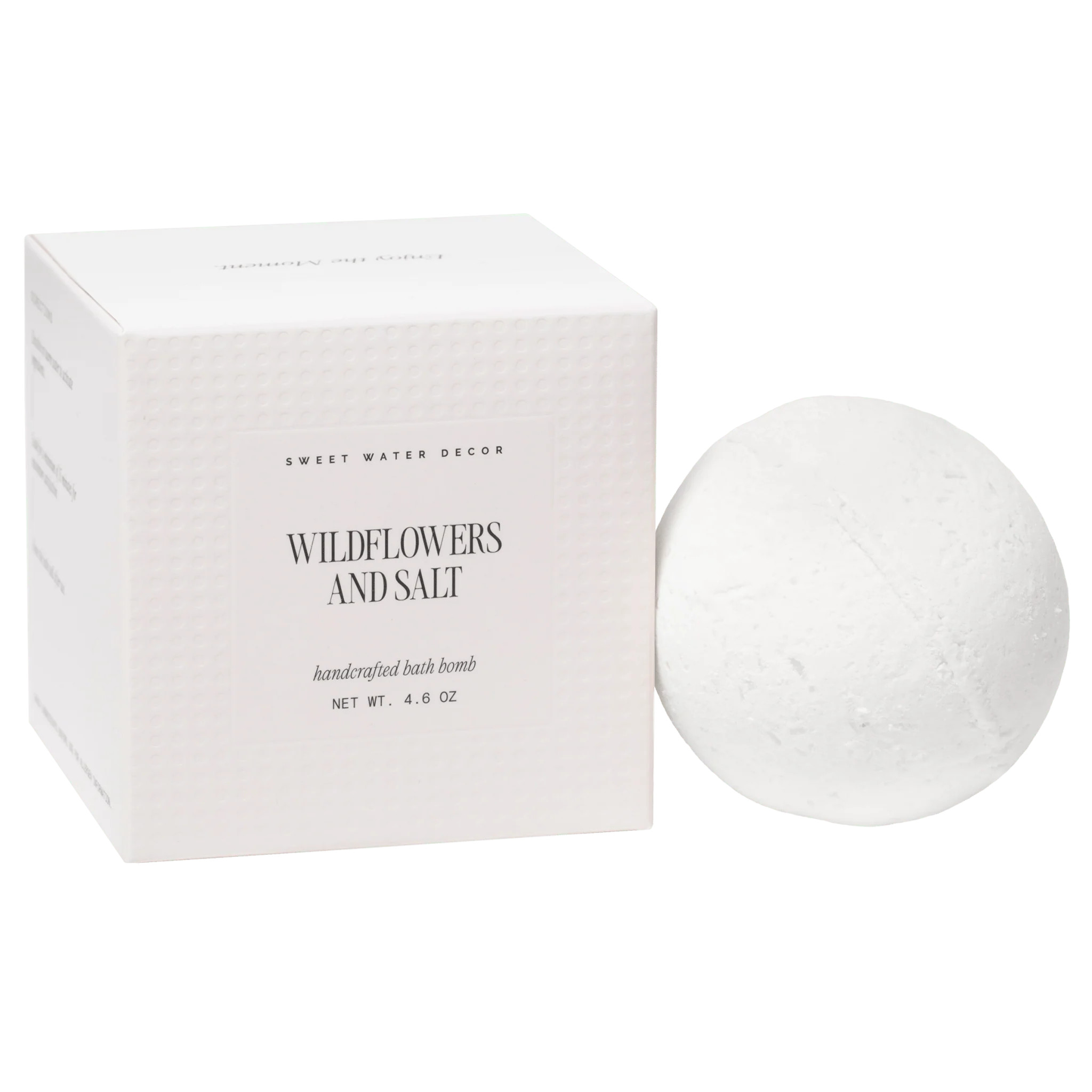 Wildflowers and Salt 4.6 oz Bath Bomb | Sweet Water Decor, LLC