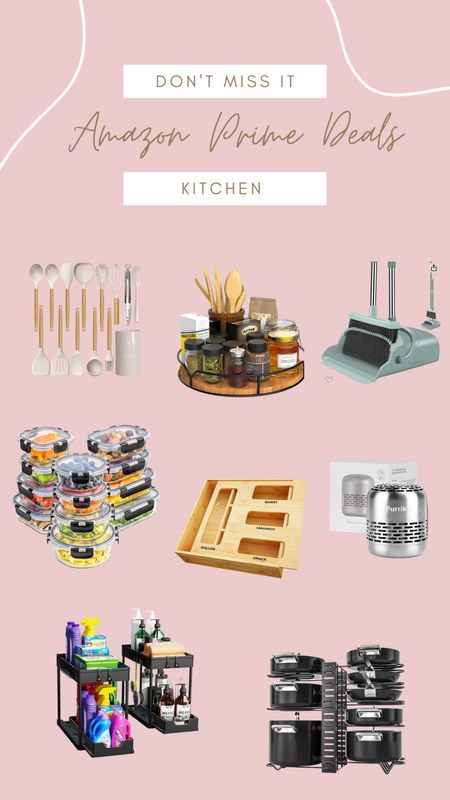 Amazon Prime Deals in Kitchen utensils, storage drawer organization, food storage, and pantry organization 

#LTKstyletip #LTKfamily #LTKxPrime