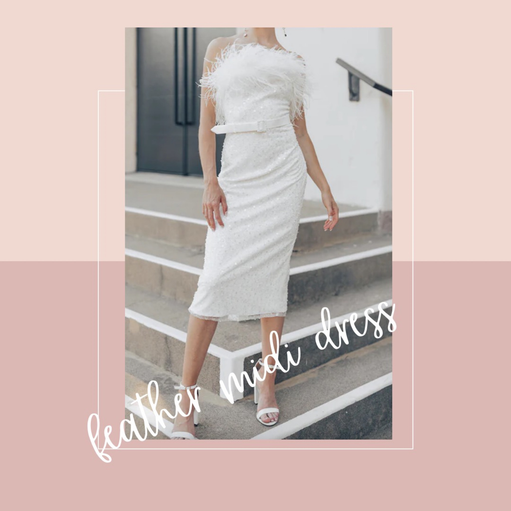 Loving this beautiful white midi dress 😍 it would be perfect for your rehearsal dinner outfit if you’re an upcoming bride!!

#LTKwedding #LTKstyletip