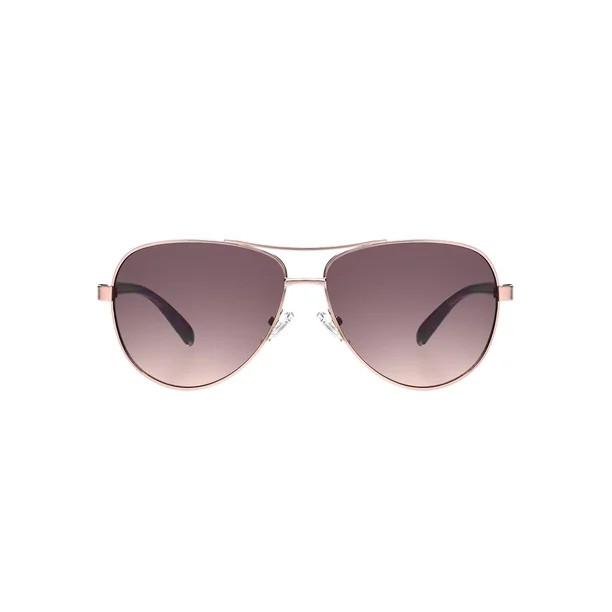 Foster Grant Women's Aviator Rose Gold Sunglass | Walmart (US)