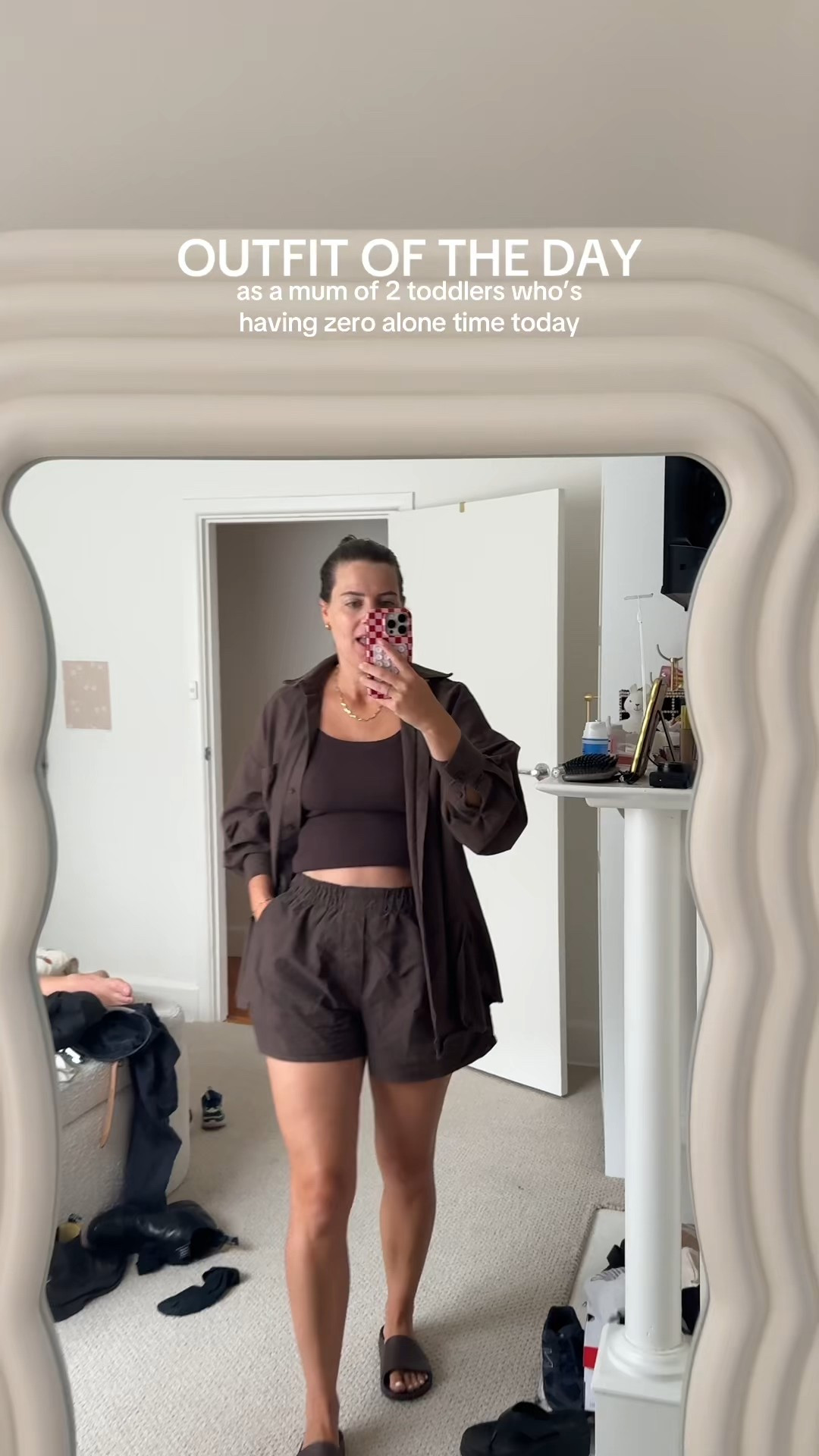 Love this choc brown set so much. I’ve worn it 100000x and don’t plan on stopping. I’m wearing size 12 shorts, 10 tank and 8 shirt. 

(Dissh set, chocolate brown shirt, brown shorts, brown tank, button down shirt, summer outfit, summer style, casual outfit, mum fashion, mum outfit, mom style)

#LTKstyletip #LTKaustralia #LTKsummer